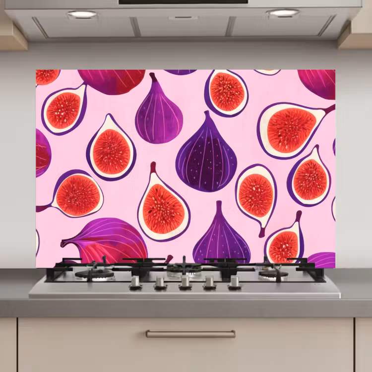 Vijgen - Roze - Paars keuken achterwand spatscherm klein -3d_website