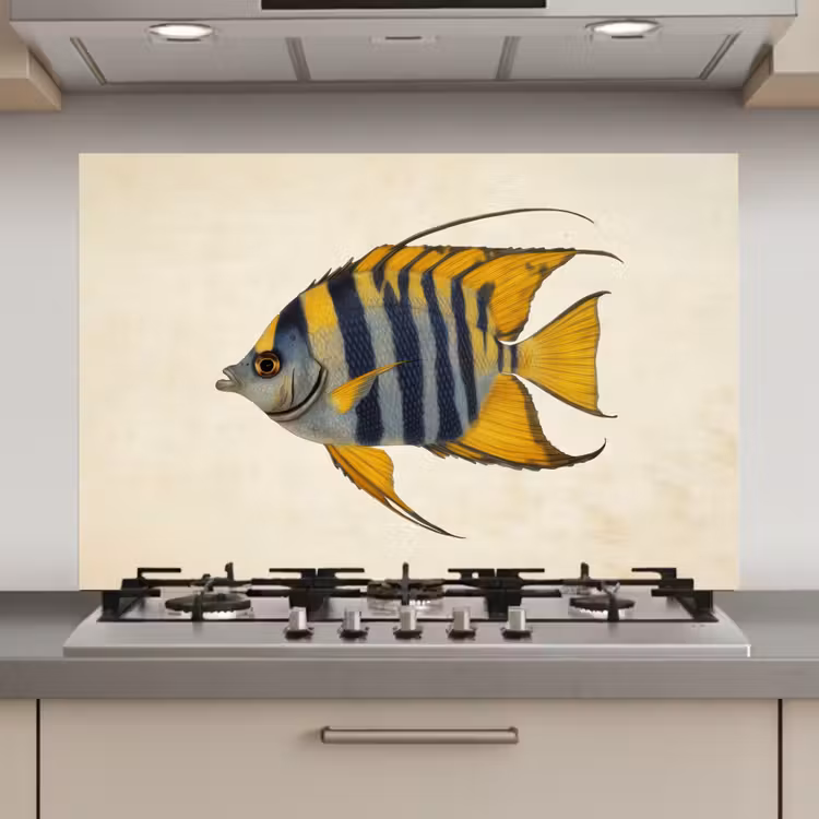 Vis - Sierlijk - Vinnen - Illustratie keuken achterwand spatscherm klein -3d_website