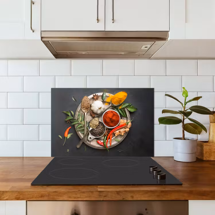 Smakenpalet keuken achterwand spatscherm klein -sfeer2