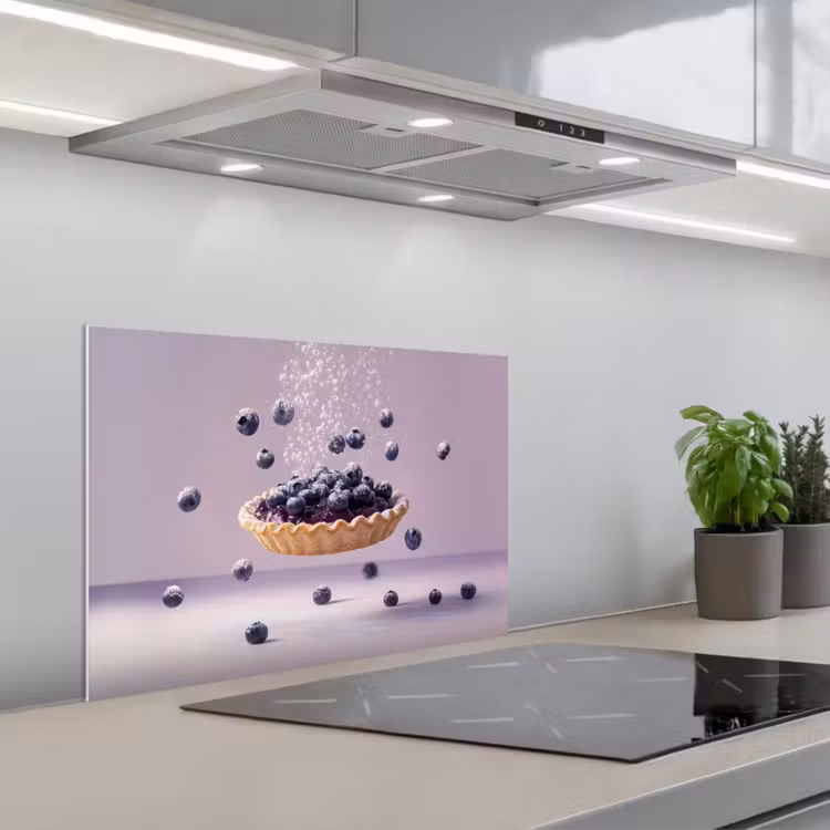 Eten - Taart - Bessen - Blauw keuken achterwand spatscherm klein -3d_schuin