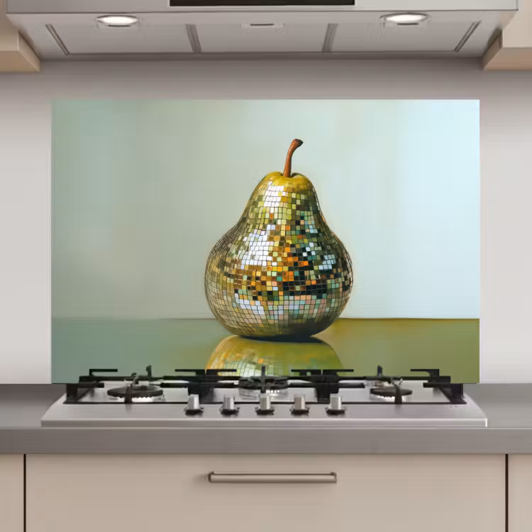 Fruit - Disco - Art - Glitter keuken achterwand spatscherm klein -3d_website
