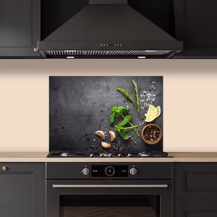 Gastronomisch Stilleven keuken achterwand spatscherm klein -sfeer1