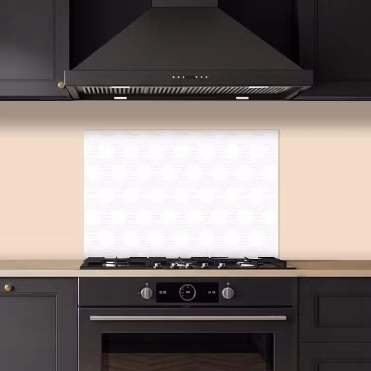 Grafisch - Patroon - Modern keuken achterwand spatscherm klein 900 -sfeer1