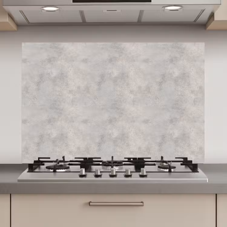 Grijs - Beton - Industrieel keuken achterwand spatscherm klein 900 -3d_website