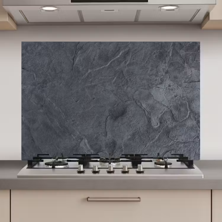 Grijs - Beton - Leisteen - Structuur - Retro keuken achterwand spatscherm klein -3d_website