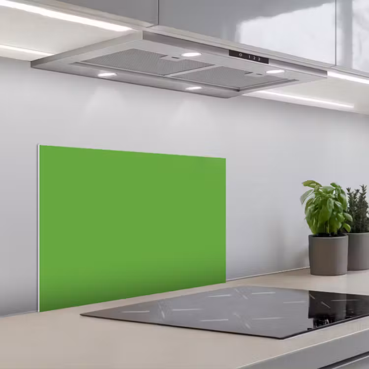 Groen - Kleuren - Natuur keuken achterwand spatscherm klein 900 -3d_schuin