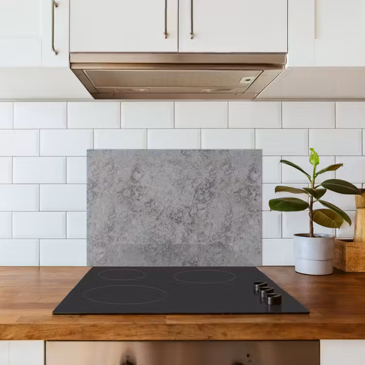 Industrieel - Beton - Patronen keuken achterwand spatscherm klein 900 -sfeer2