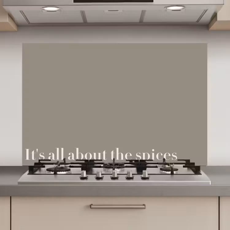 It's all about the spices keuken achterwand spatscherm klein -3d_website