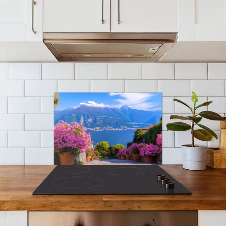 Lake Como - Italië - Landschap keuken achterwand spatscherm klein -sfeer2