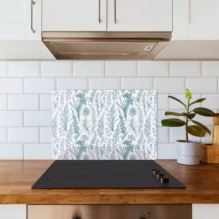 Lovely - Garden - Emerald keuken achterwand spatscherm klein 900 -sfeer2