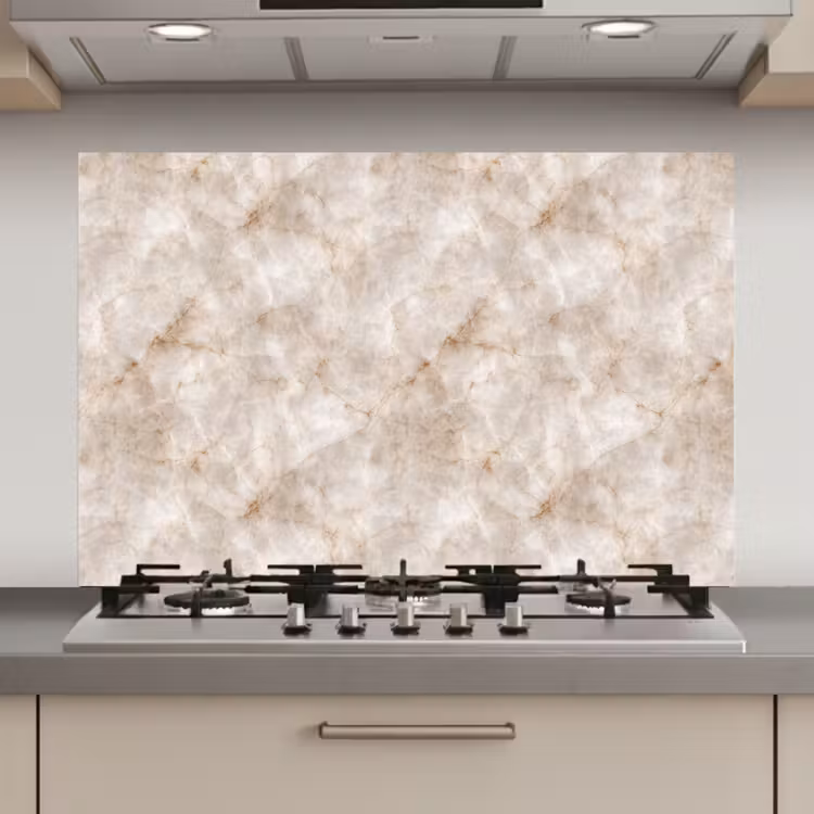 Marmer - Patroon - Klassiek keuken achterwand spatscherm klein 900 -3d_website