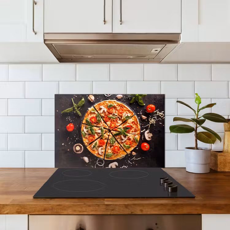 Mediterraans Feestmaal keuken achterwand spatscherm klein -sfeer2
