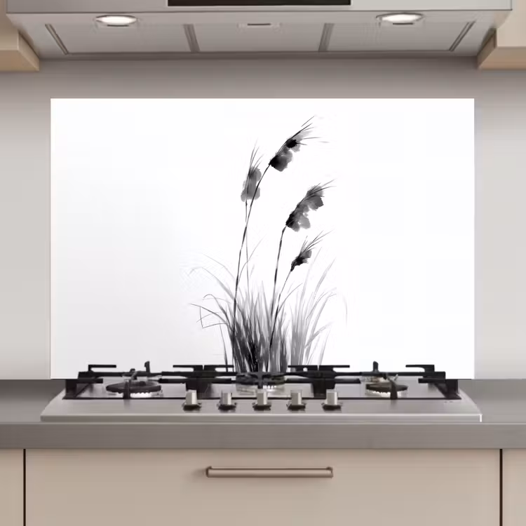 Minimalistisch - Stelen - Wit keuken achterwand spatscherm klein -3d_website