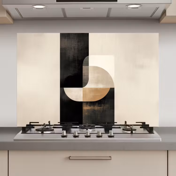 Modern - Vierkant - Vormen keuken achterwand spatscherm klein -3d_website