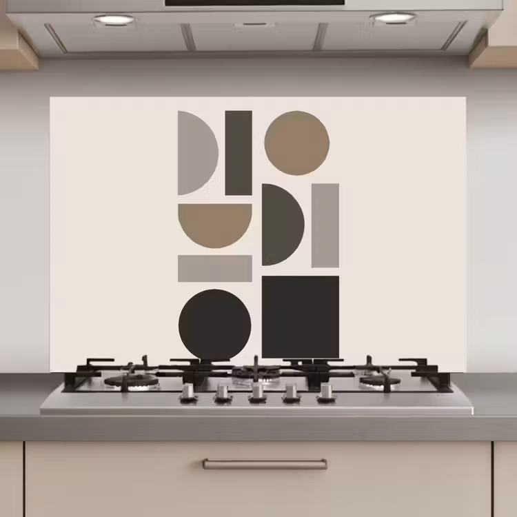 Natuurlijke tinten - Grafisch - Verticale compositie keuken achterwand spatscherm klein -3d_website
