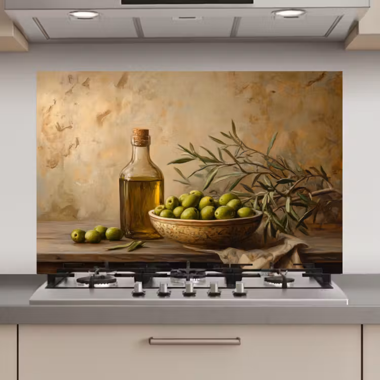 Olijven - Stilleven - Vintage keuken achterwand spatscherm klein -3d_website
