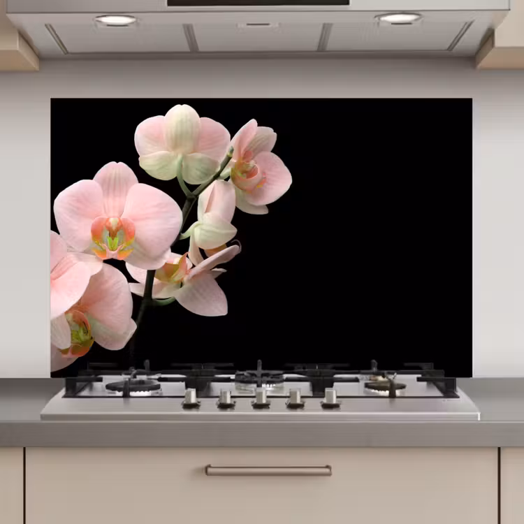 Orchidee - Bloemen - Roze - Stilleven - Flora keuken achterwand spatscherm klein -3d_website