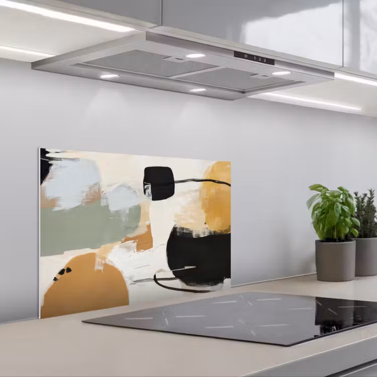 Paint - Abstract - Kleuren keuken achterwand spatscherm klein -3d_schuin
