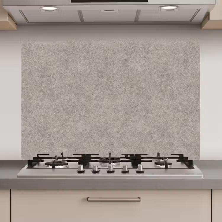 Patroon - Beton - Grijs keuken achterwand spatscherm klein 900 -3d_website