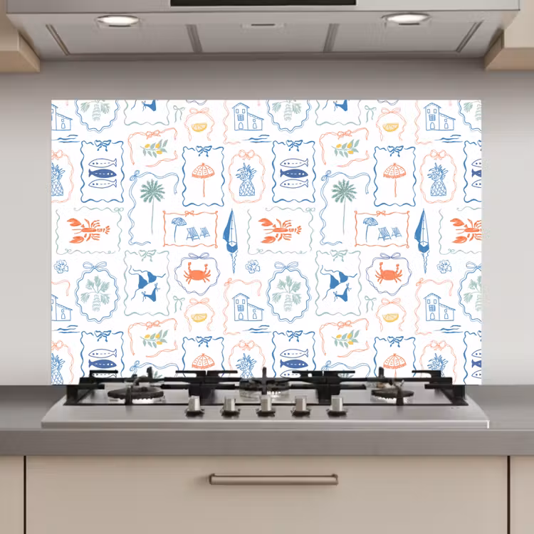 Zee - Sfeer - Strand - Multi keuken achterwand spatscherm klein 900 -3d_website