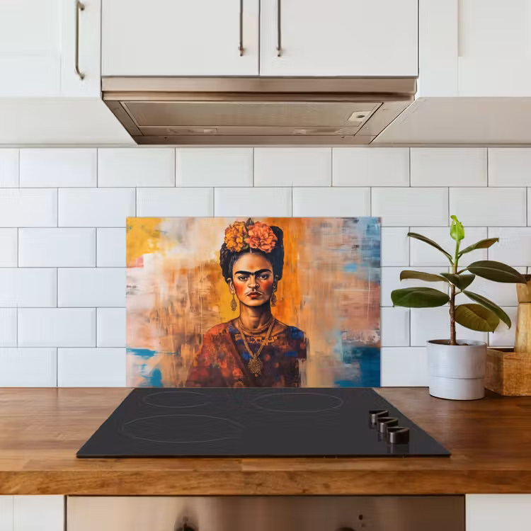Portret - Sieraden - Schilderachtig keuken achterwand spatscherm klein -sfeer2