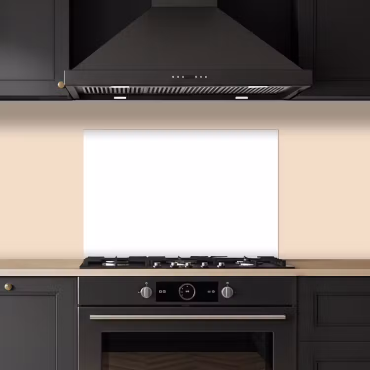 Zuivere Witheid keuken achterwand spatscherm klein -sfeer1