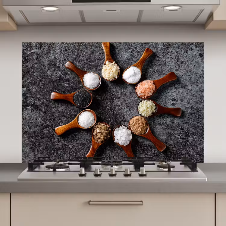 Zoutkristallen Sterrenstelsel keuken achterwand spatscherm klein -3d_website
