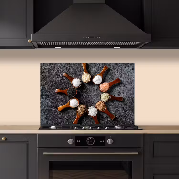 Zoutkristallen Sterrenstelsel keuken achterwand spatscherm klein -sfeer1