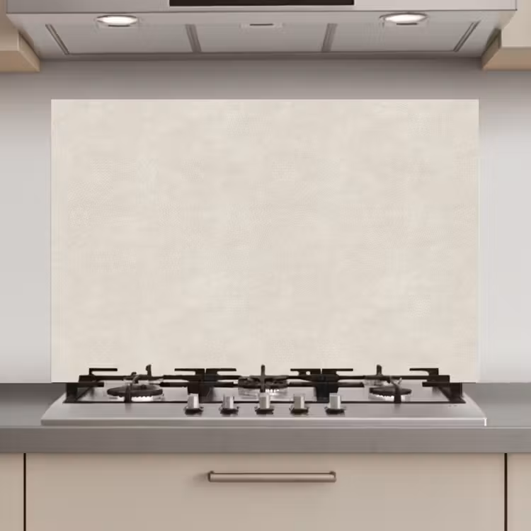 Zandkleurig - Modern - Egaal keuken achterwand spatscherm klein 900 -3d_website