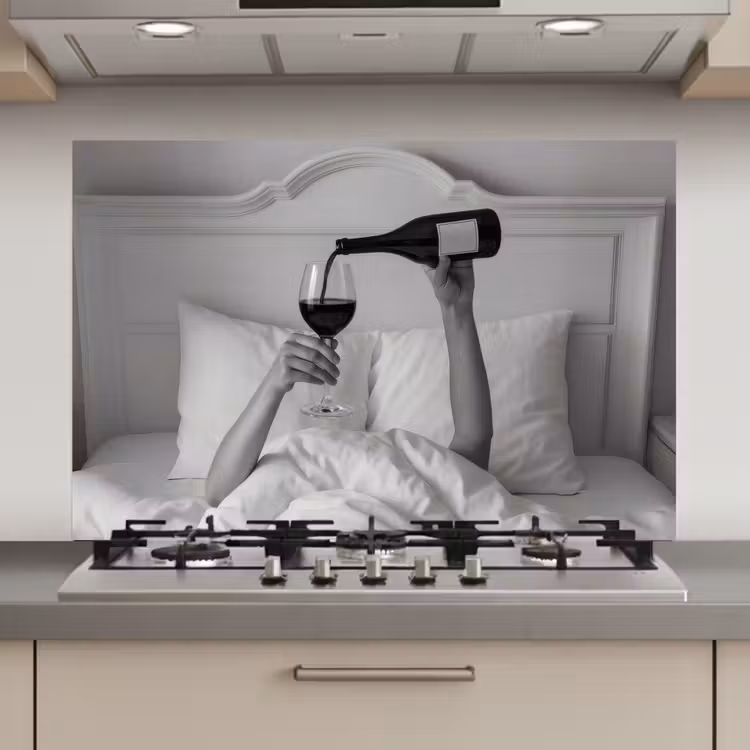 Lakens - Armen - Wijn - Glas keuken achterwand spatscherm klein -3d_website