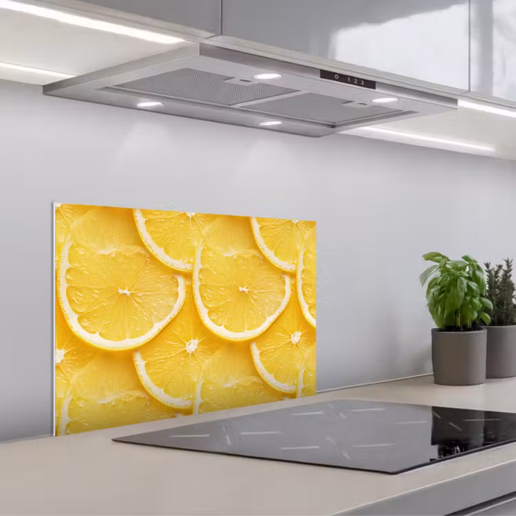 Schijfjes - Citroen - Sap keuken achterwand spatscherm klein 900 -3d_schuin