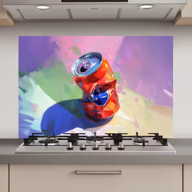 Frisdrank - Blik - Paars keuken achterwand spatscherm klein -3d_website