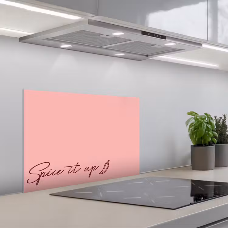 Spice it up keuken achterwand spatscherm klein -3d_schuin