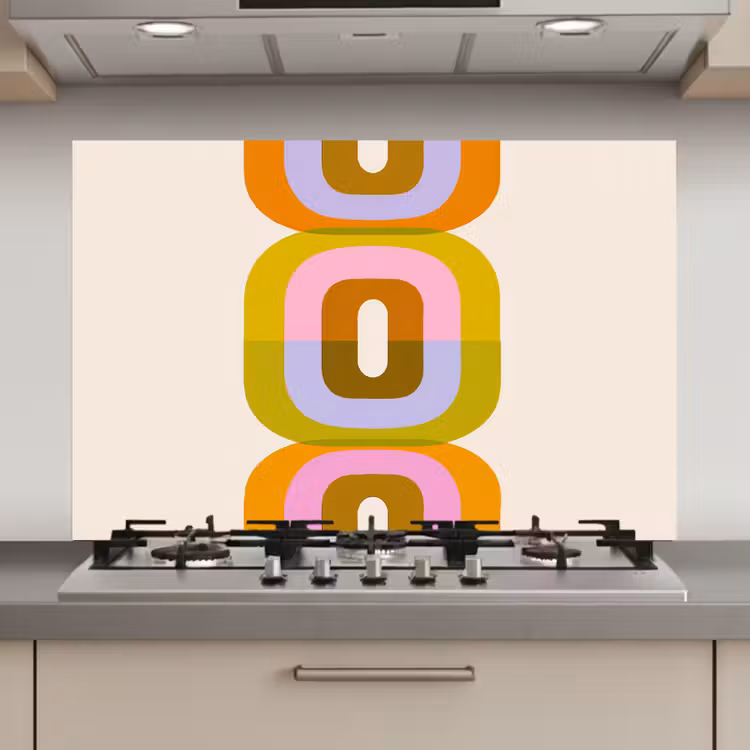 Stapel - Vormen - Geblokt - Oranje keuken achterwand spatscherm klein -3d_website