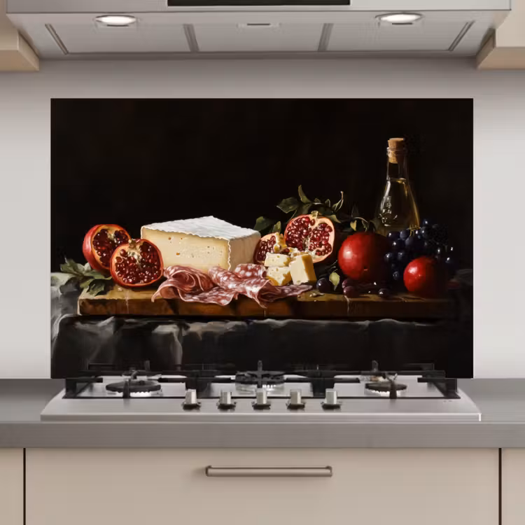 Stilleven - Vintage - Borrelplank keuken achterwand spatscherm klein -3d_website