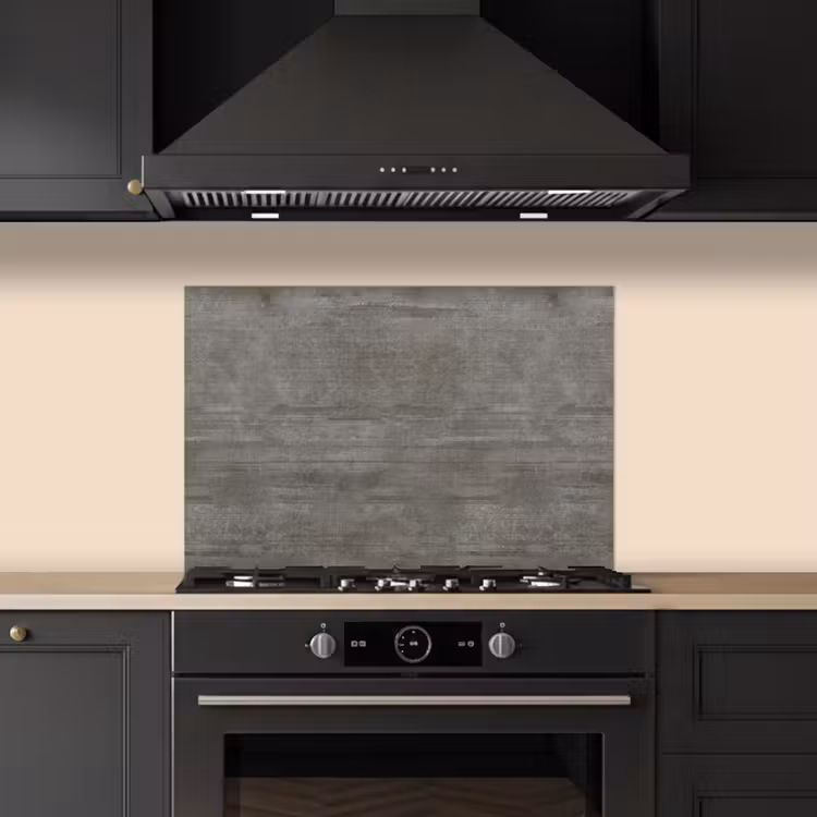 Structuur - Beton - Steen - Patronen keuken achterwand spatscherm klein 900 -sfeer1