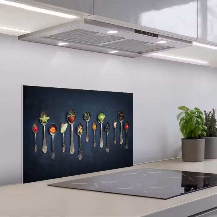Proeverij in Lepels keuken achterwand spatscherm klein -3d_schuin