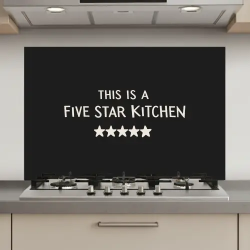 This is a five star kitchen keuken achterwand spatscherm klein -3d_website