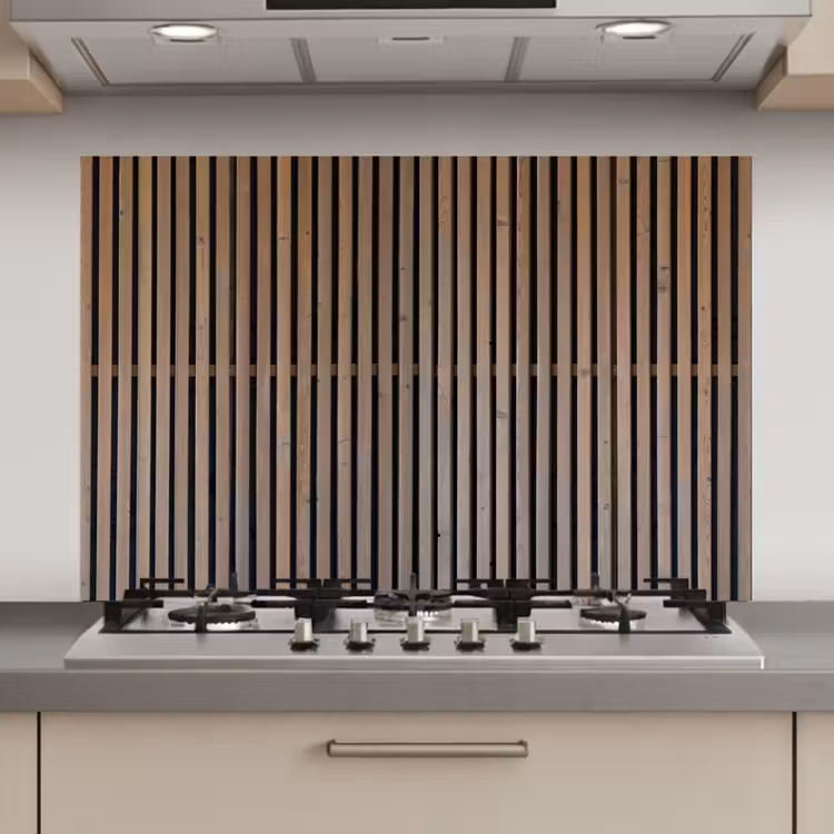 Vintage - Hout - Design - Structuur keuken achterwand spatscherm klein -3d_website