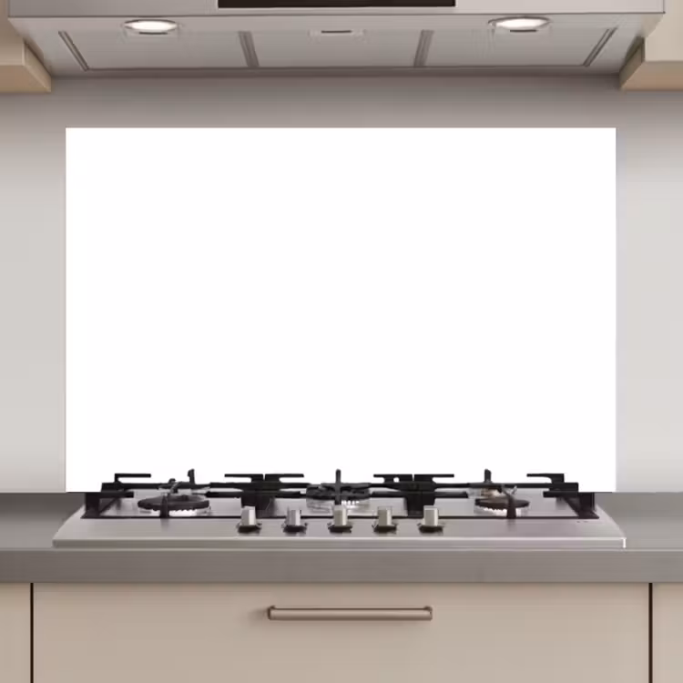 Wit - Kleuren - Neutraal keuken achterwand spatscherm klein 900 -3d_website