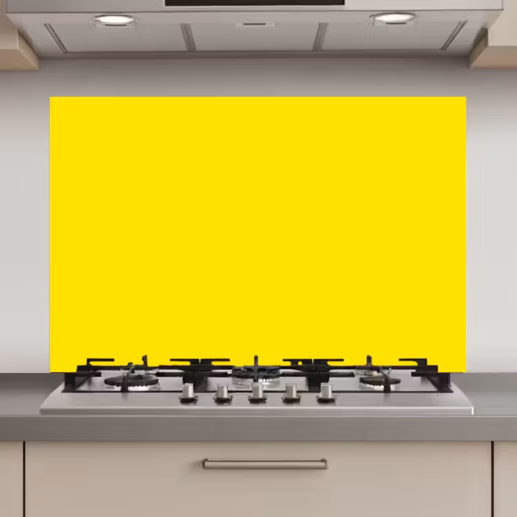 Geel - Citroen - Neon - Kleuren keuken achterwand spatscherm klein 900 -3d_website