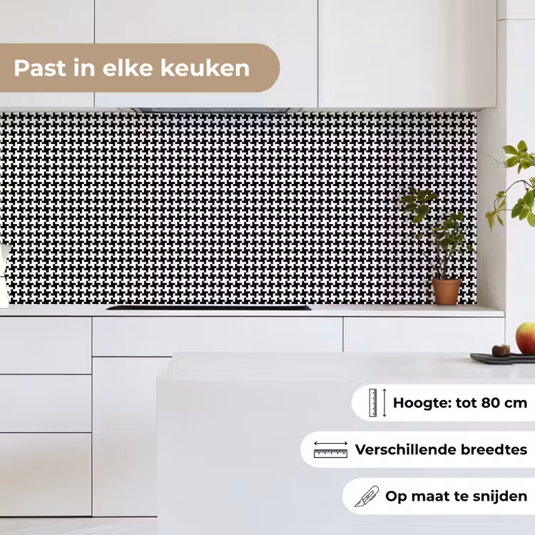 Abstract - Patronen - Design keuken achterwand 2 middel 871 -sfeer4_NL