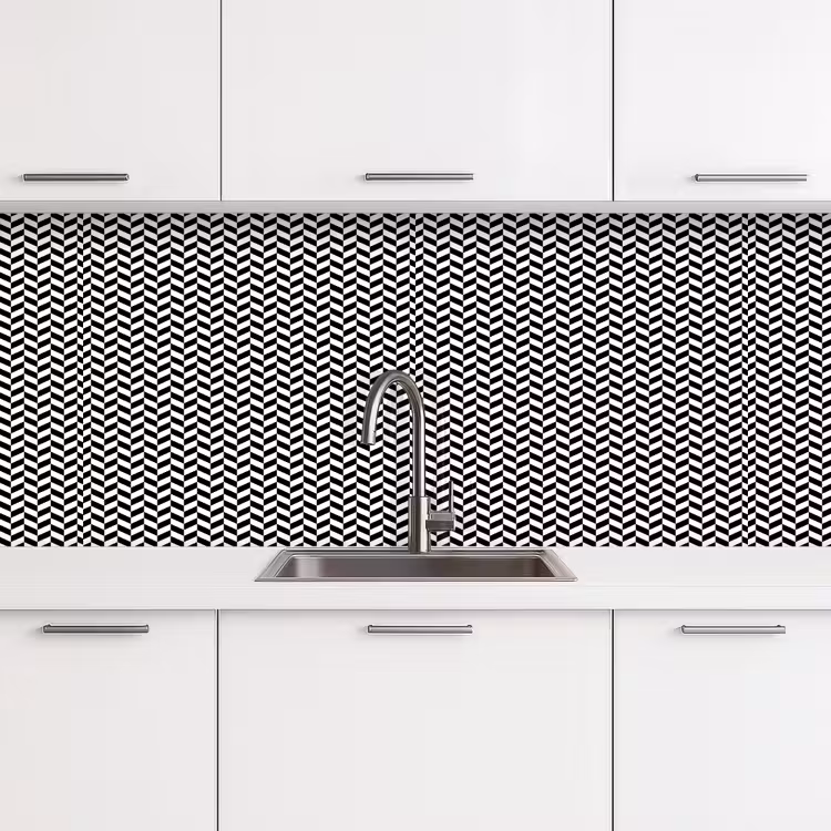 Abstract - Patronen - Design - Lijn keuken achterwand 2 middel 871 -3d