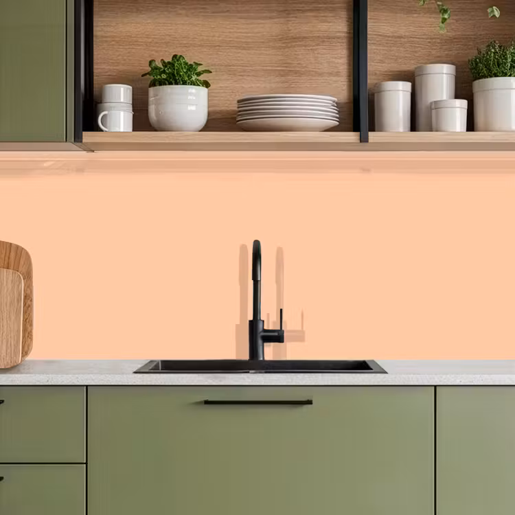 Apricot - Blush - Nude keuken achterwand 2 middel 871 -sfeer3