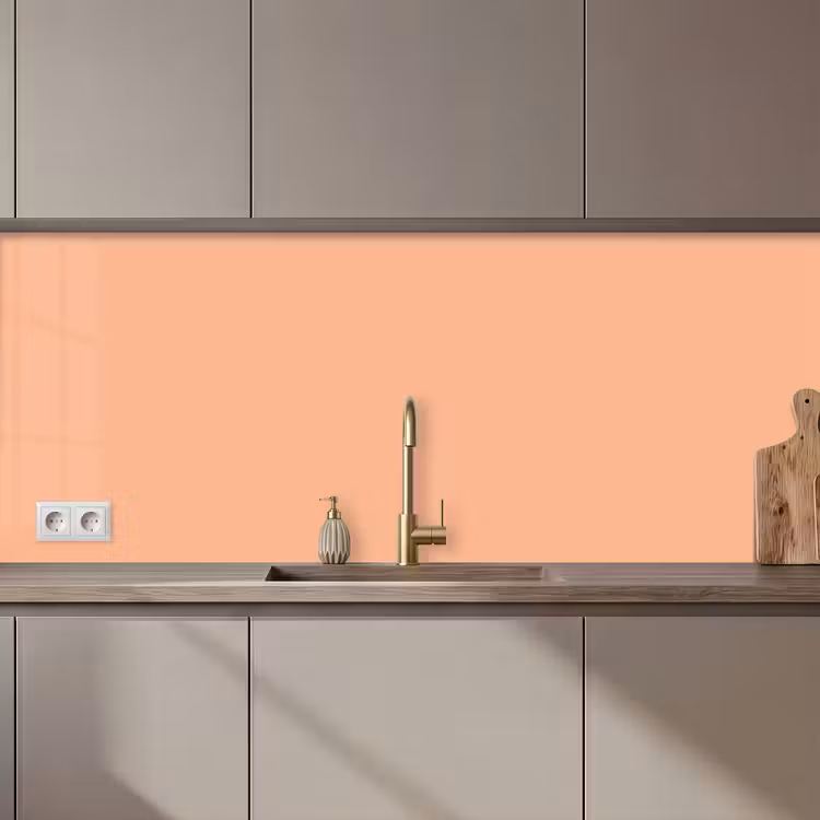 Abrikoos - Roze - Pastel - Effen - Kleur keuken achterwand 2 middel 871 zz_3dshopping