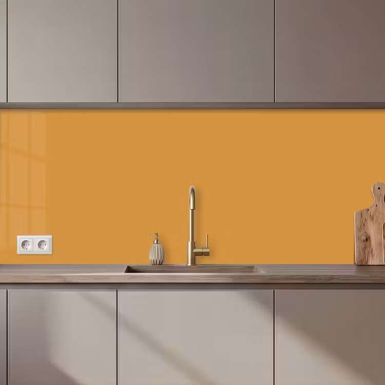 Autumn - Mustard - Geel keuken achterwand 2 middel 871 zz_3dshopping