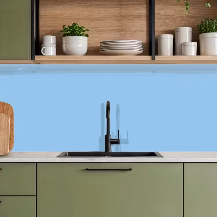 Baby - Blue - Blauw keuken achterwand 2 middel 871 -sfeer3