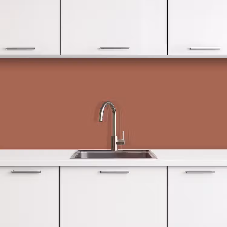 Baked - Earth - Oranje keuken achterwand 2 middel 871 -3d