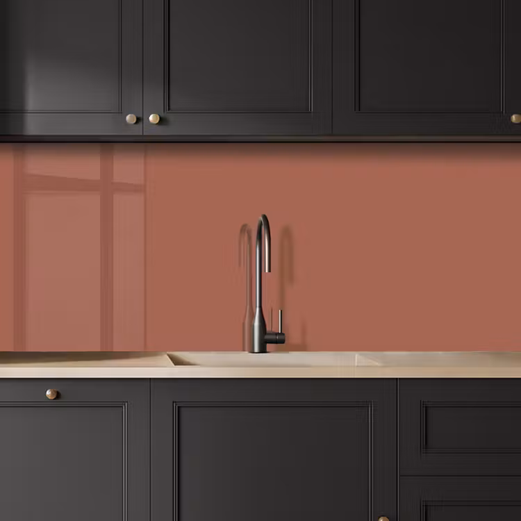 Baked - Earth - Oranje keuken achterwand 2 middel 871 -sfeer1