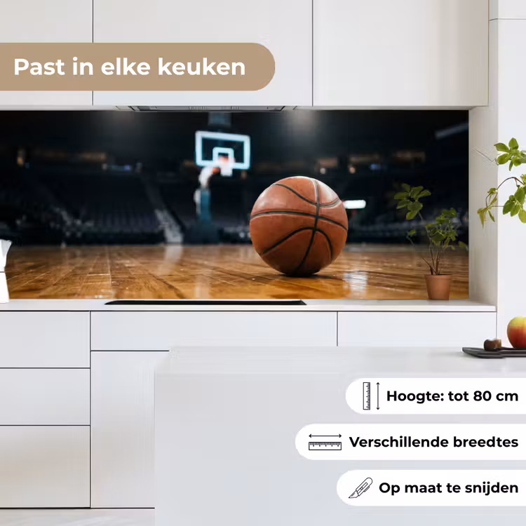 Basketbal - Arena - Sport keuken achterwand 2 middel -sfeer4_NL
